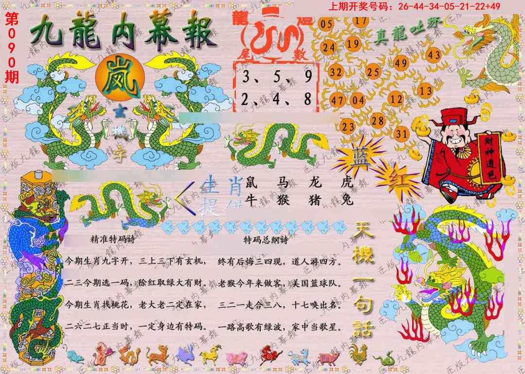 090期正版九龙内幕报[图]