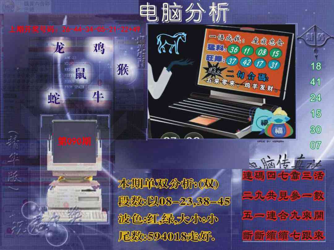 090期正版电脑分析贴士報[图]