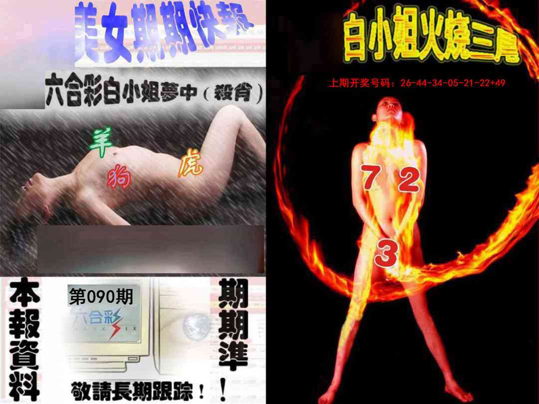 090期环球美女特码报[图]