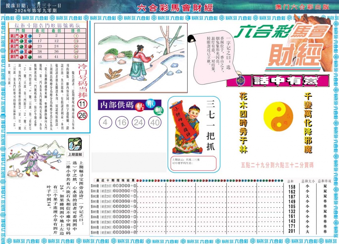090期马会财经A[图]